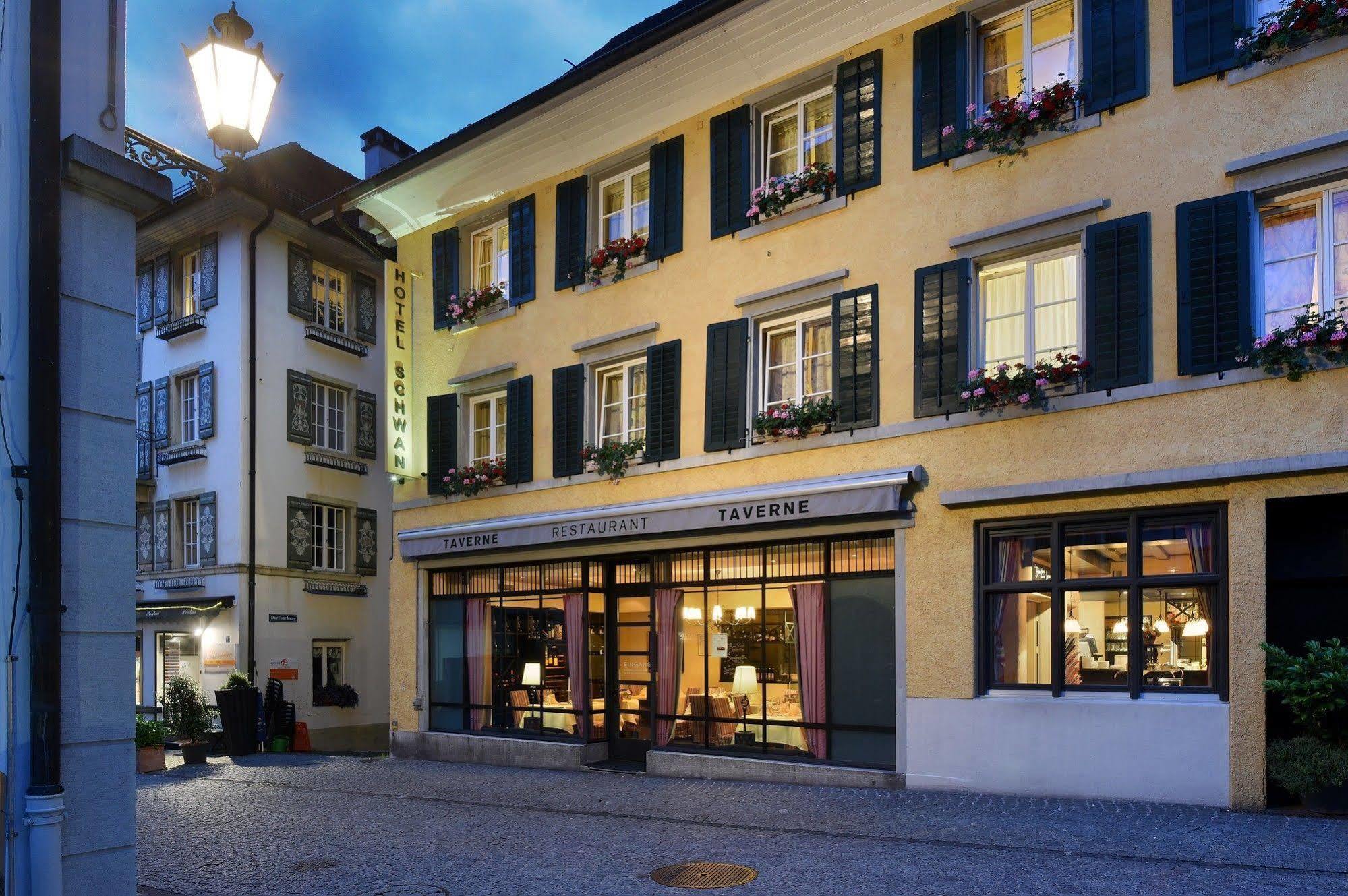 Romantik Hotel Schwan Хорґен Екстер'єр фото